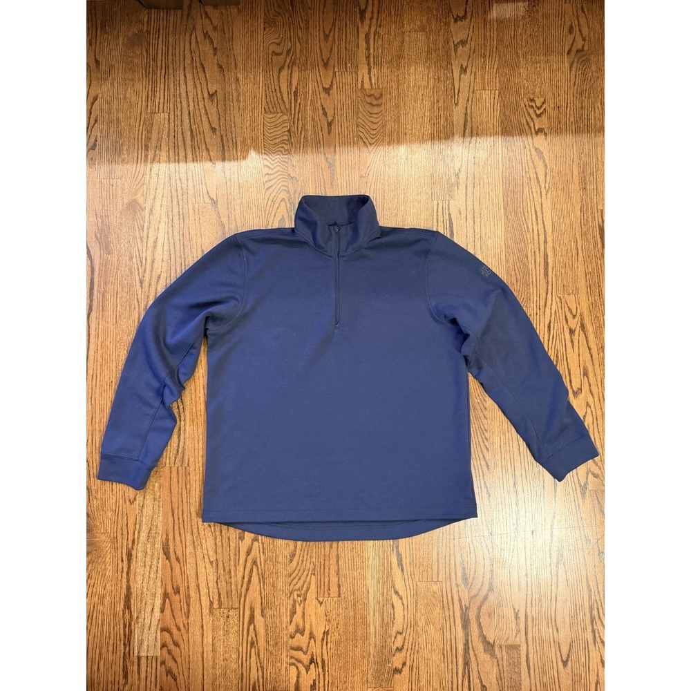 The North Face Quarter Zip Pullover Performance Sweatshirt XL Navy Blue